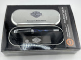 Waterman Free Wheel Harley Davidson Blue Flame - Roller Ball