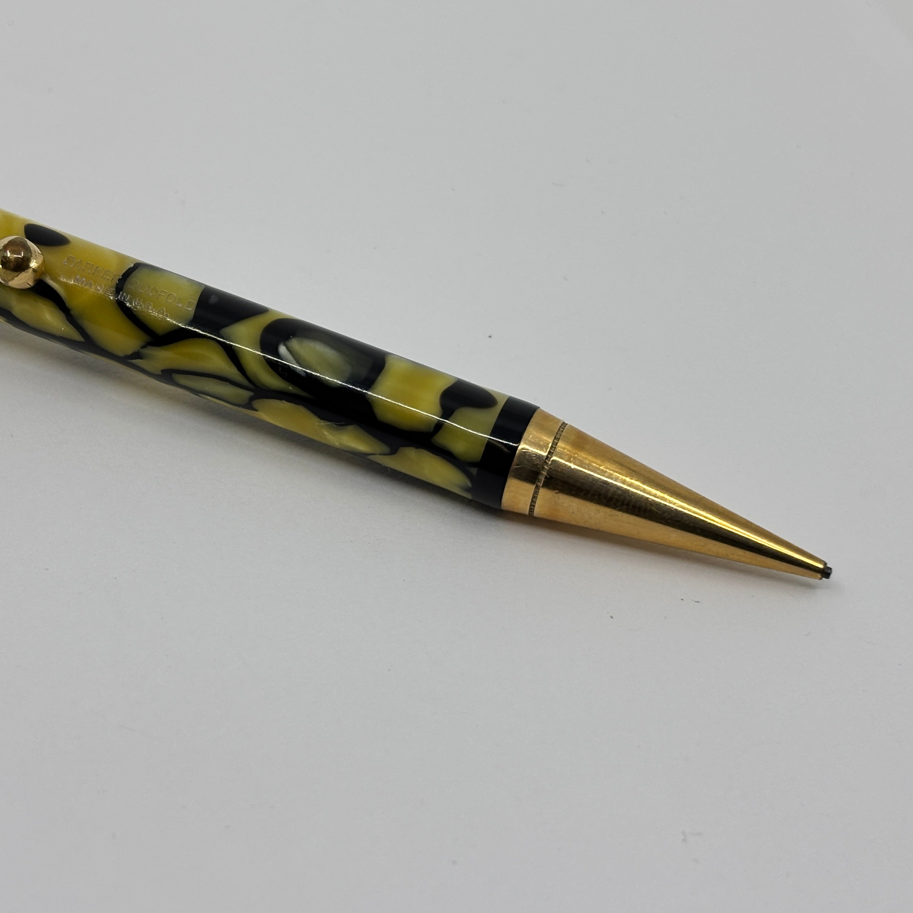 Parker Senior Duofold Black and Pearl Mechanical Pencil - Circa