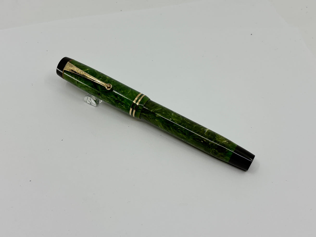 Parker Senior Duofold Canada Streamline Green Jade  - circa 1930