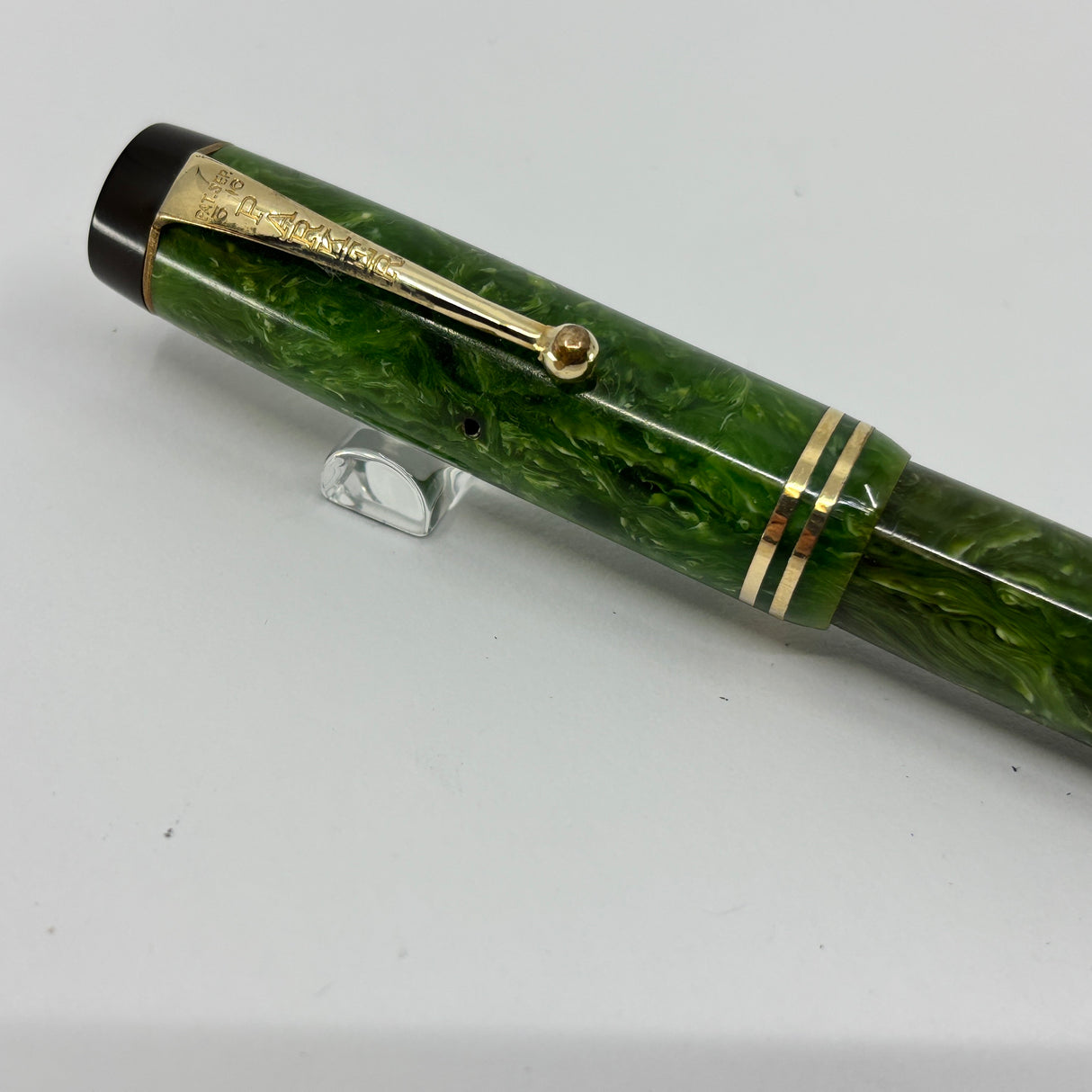 Parker Senior Duofold Canada Streamline Green Jade  - circa 1930