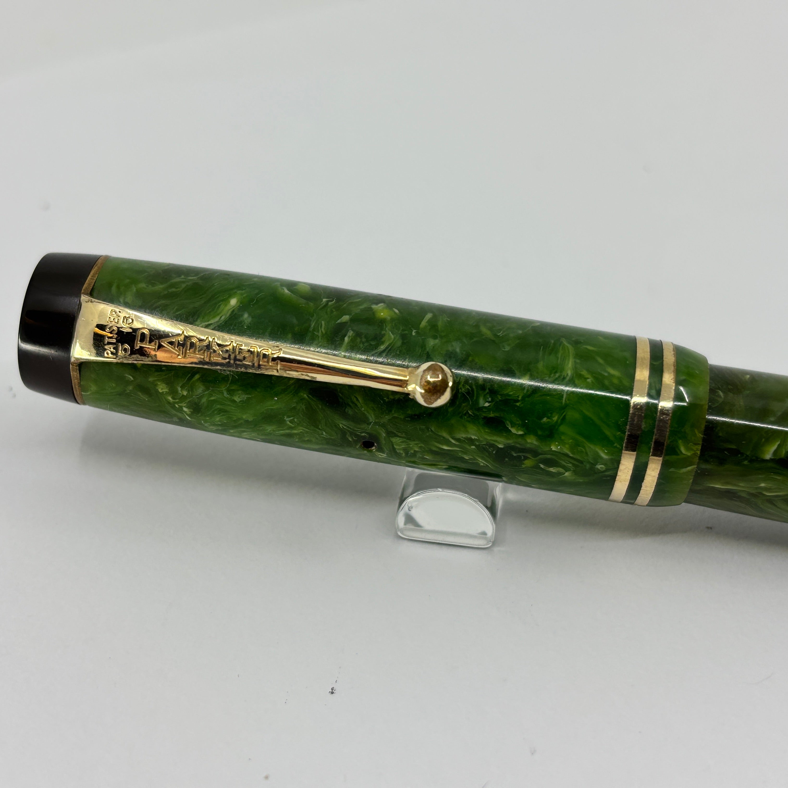 筆記具 PARKER Duofold Junior Streamliner Jade IMG_8271.jpg?v=1748635823&