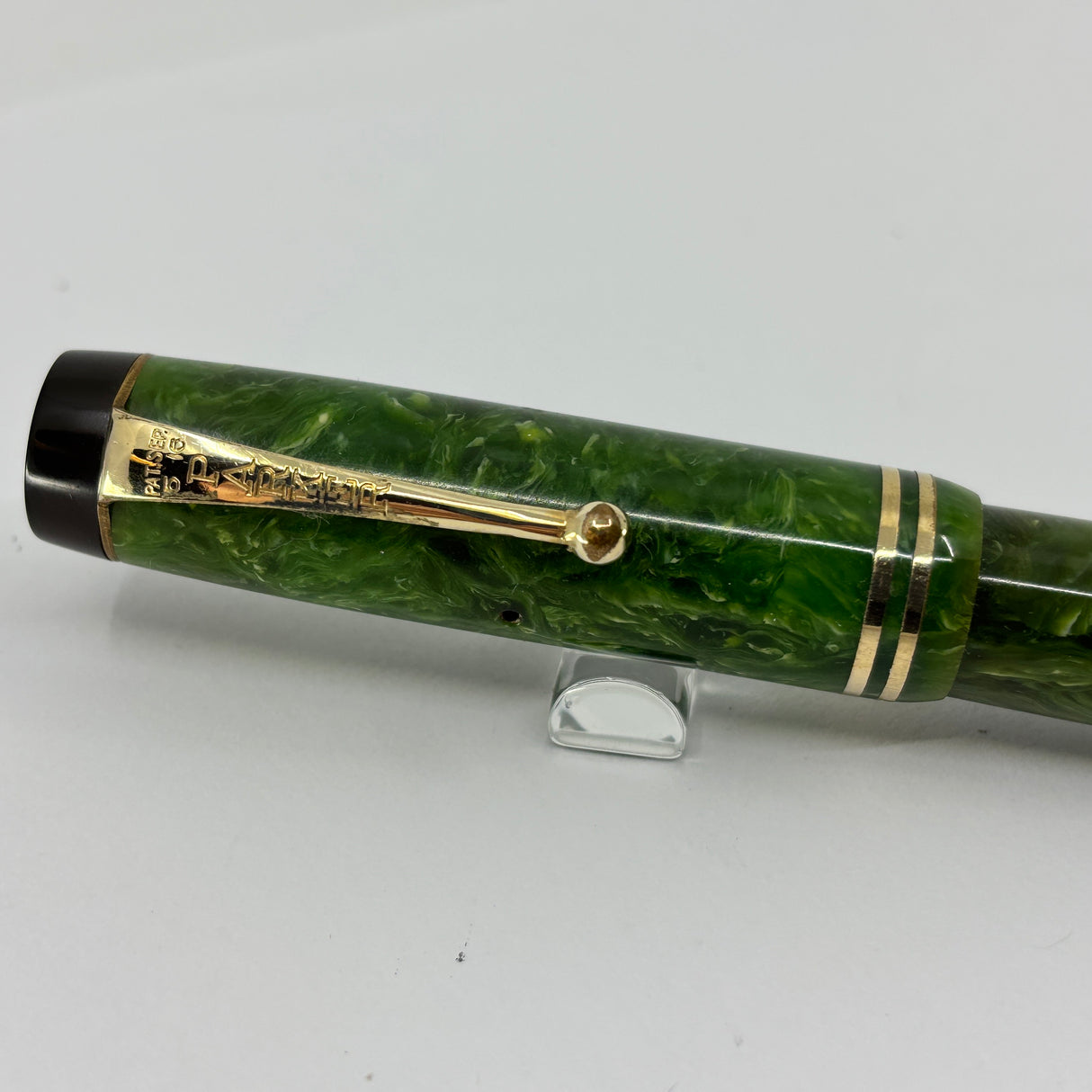 Parker Senior Duofold Canada Streamline Green Jade  - circa 1930
