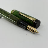 Parker Senior Duofold Canada Streamline Green Jade  - circa 1930