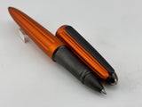 Diplomat Aero Orange Black trim - Roller Pen