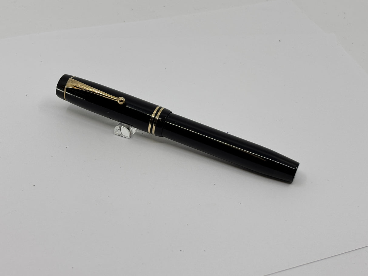 Parker Senior Duofold Black Streamline  - circa 1935