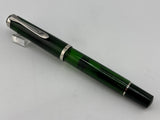 Pelikan M200 Green Demonstrator  beautiful pen piston filler - Fountain Pen