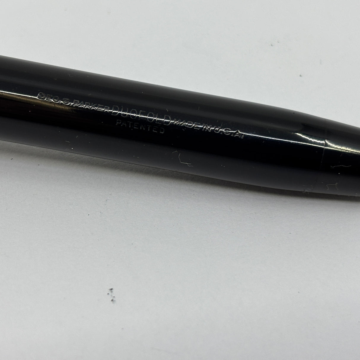 Parker Senior Duofold Black Streamline  - circa 1935