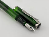Pelikan M200 Green Demonstrator  beautiful pen piston filler - Fountain Pen