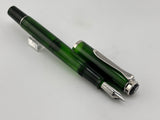 Pelikan M200 Green Demonstrator  beautiful pen piston filler - Fountain Pen