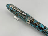 Gioia Capodimonte Blue beautiful pen piston filler - Fountain Pen