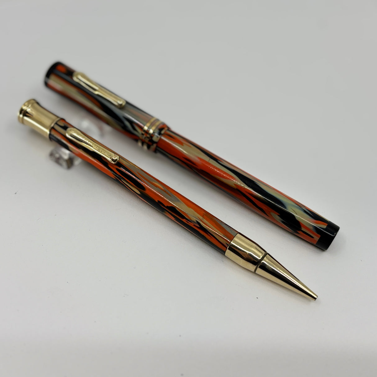 Conklin Toledo set Fountain Pen and Pencil Halloween  - Circa 1930