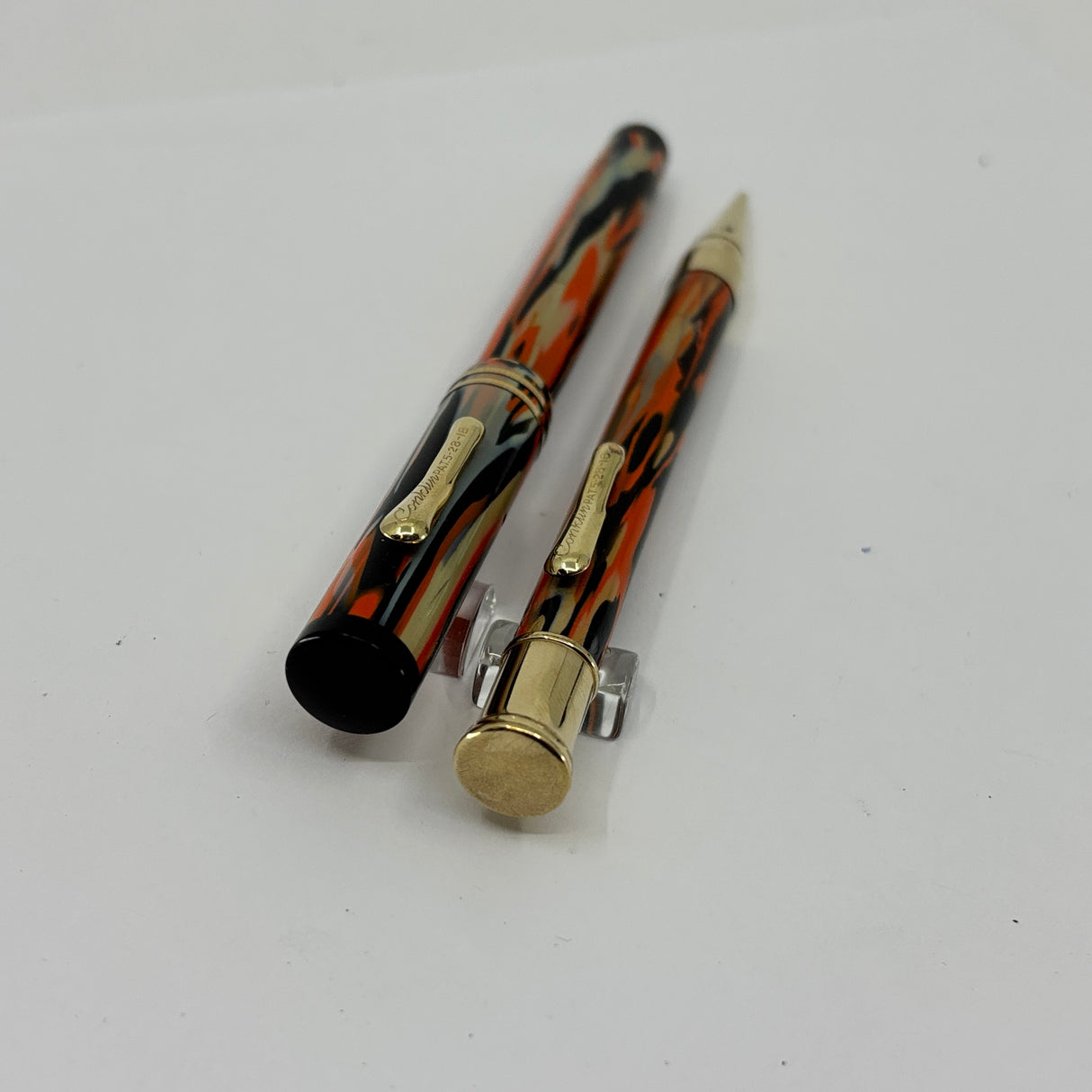 Conklin Toledo set Fountain Pen and Pencil Halloween  - Circa 1930