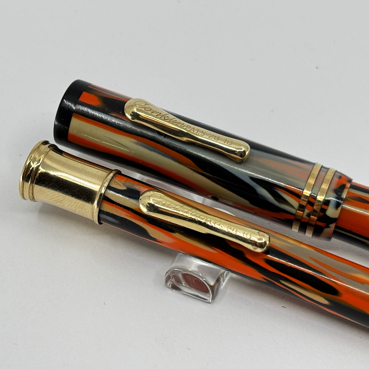 Conklin Toledo set Fountain Pen and Pencil Halloween  - Circa 1930