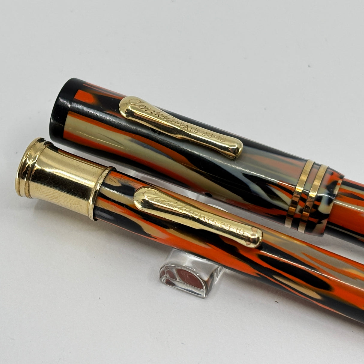 Conklin Toledo set Fountain Pen and Pencil Halloween  - Circa 1930