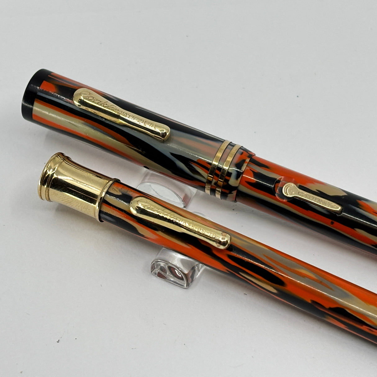 Conklin Toledo set Fountain Pen and Pencil Halloween  - Circa 1930
