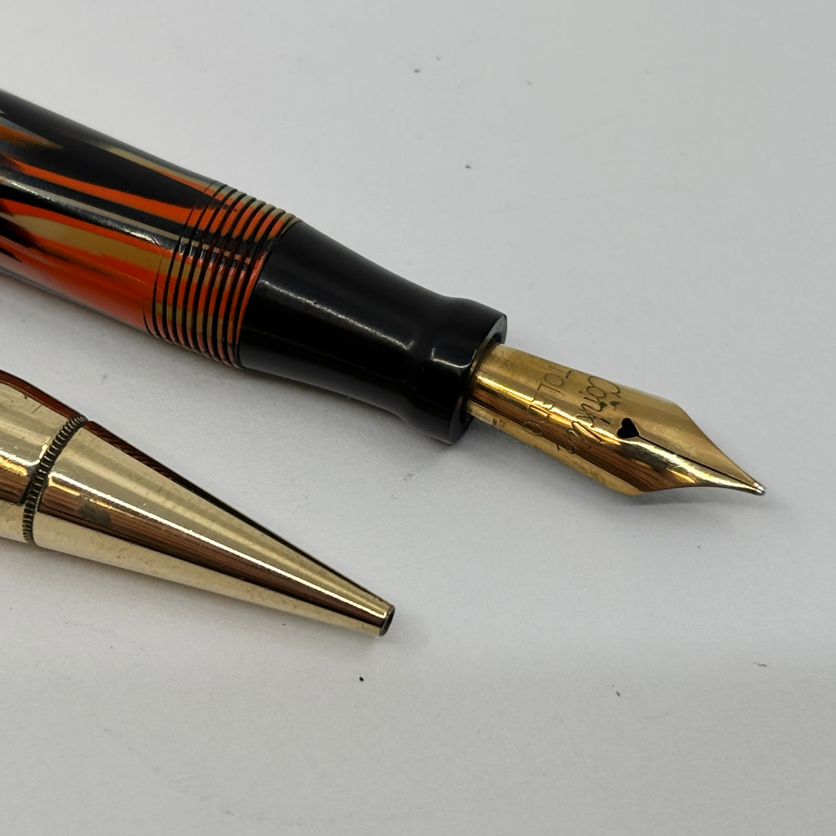 Conklin Toledo set Fountain Pen and Pencil Halloween  - Circa 1930