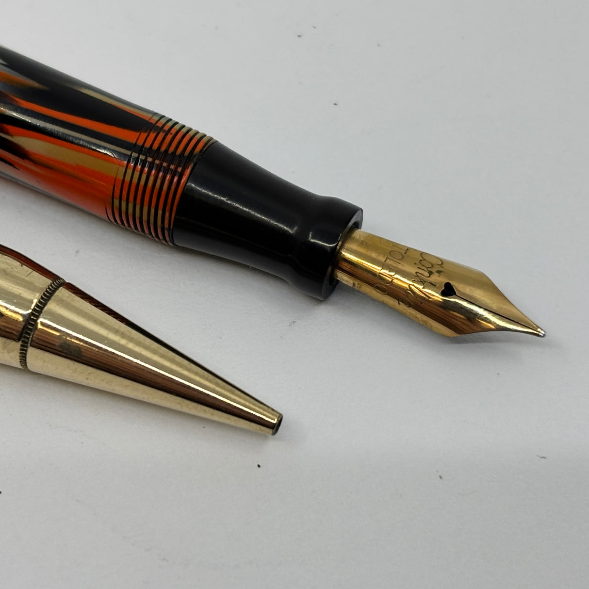 Conklin Toledo set Fountain Pen and Pencil Halloween  - Circa 1930