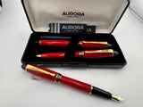 Aurora Ipsilon Set of 3 Pens Burgundy - Super nice Mint in the box !