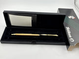 Pelikan K397 Black Cap Gold Guilloche Barrel -  Ball Pen