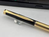 Pelikan K397 Black Cap Gold Guilloche Barrel -  Ball Pen