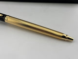 Pelikan K397 Black Cap Gold Guilloche Barrel -  Ball Pen