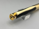Pelikan K397 Black Cap Gold Guilloche Barrel -  Ball Pen