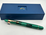 Nahvalur Eclipe Green Emerald retractable Pen Rose gold trim - Fountain Pen