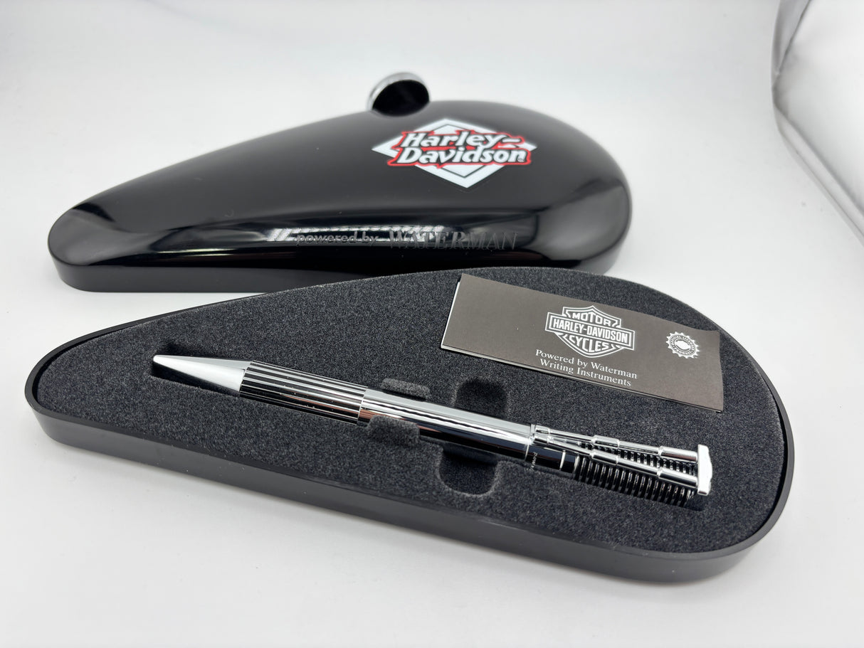 Waterman Harley Davidson Chrome with the tank box  - Ball  Pen