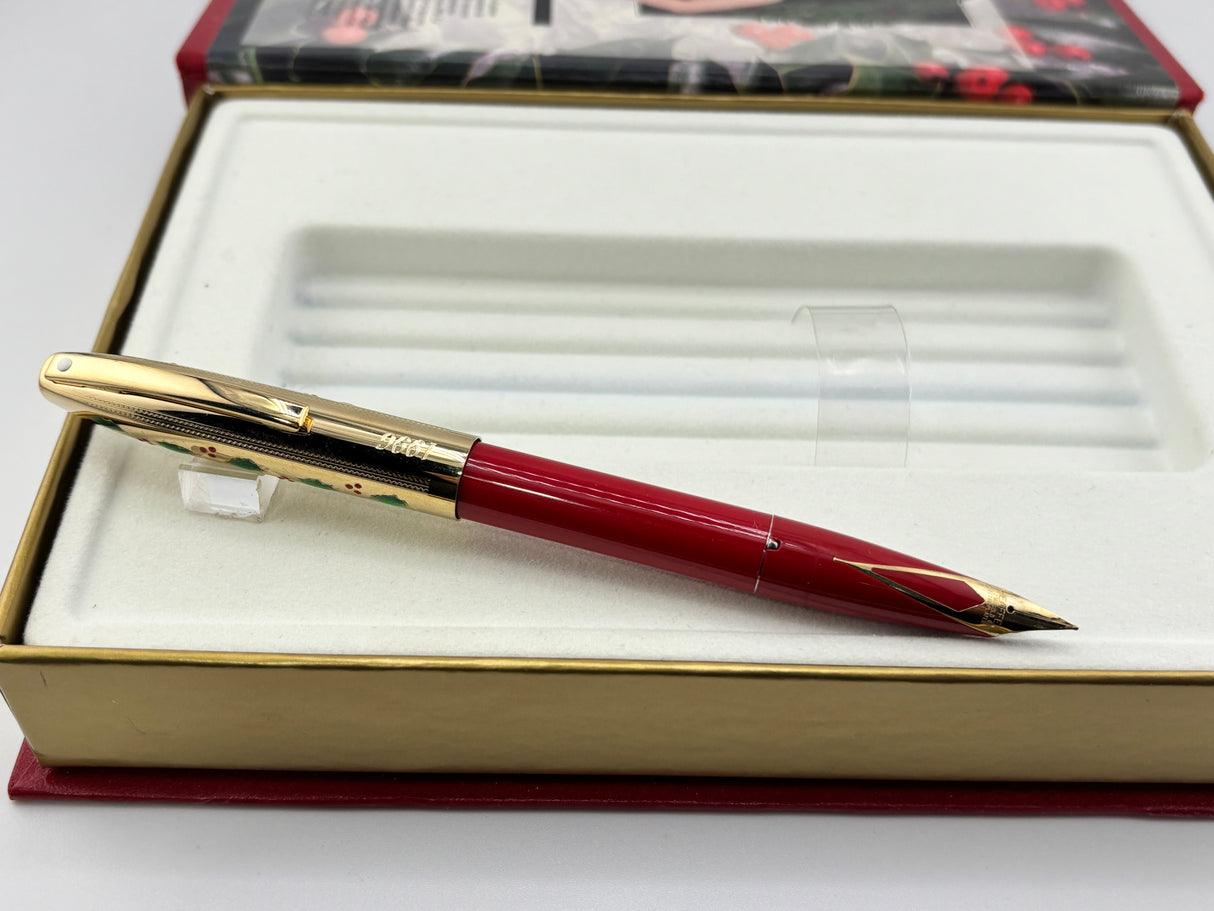 Sheaffer Christmas 1996 superb pen fully boxed NEW   - Fountain Pen