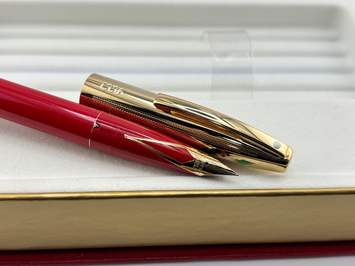 Sheaffer Christmas 1996 superb pen fully boxed NEW   - Fountain Pen