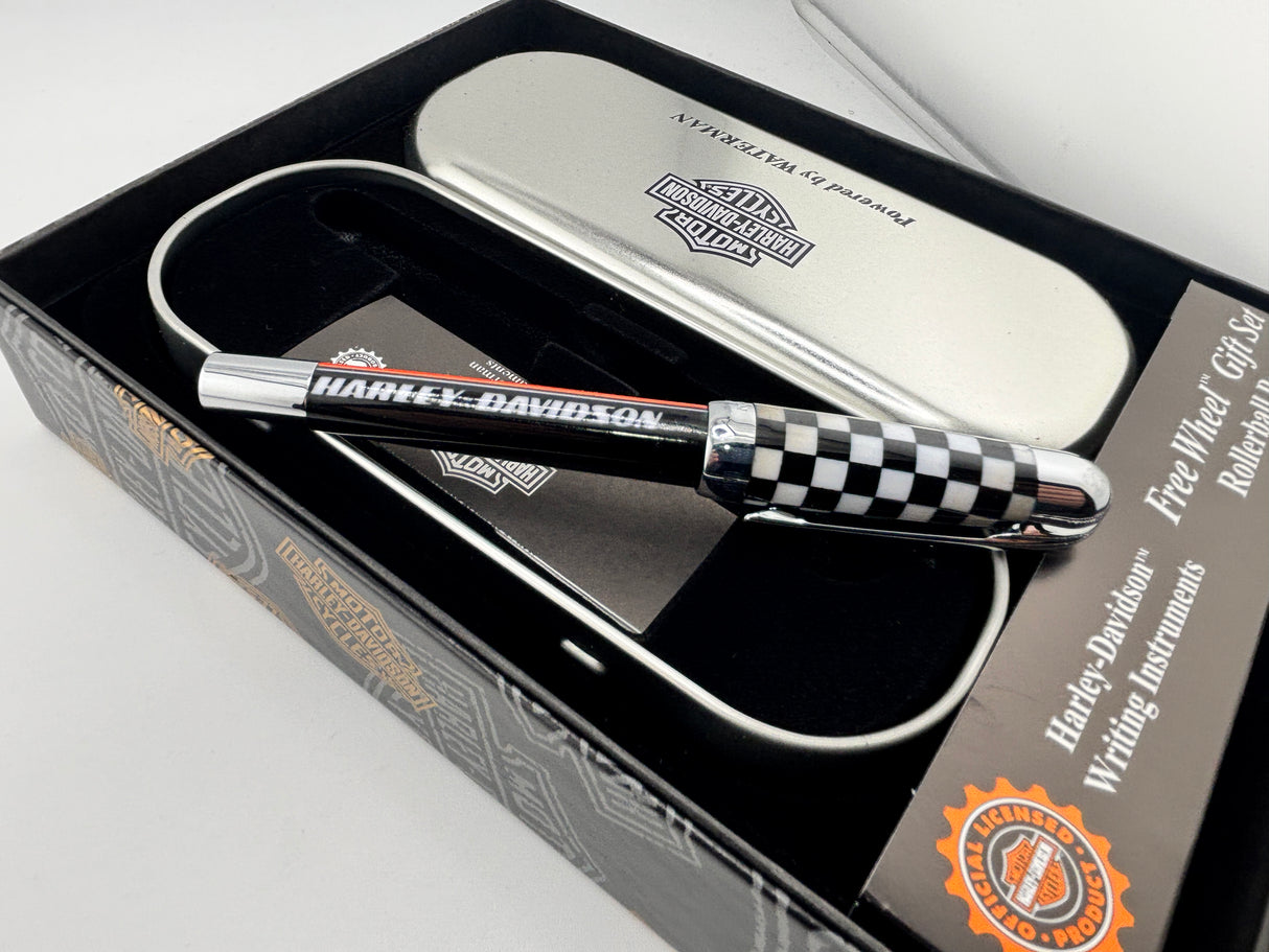 Waterman Harley Davidson Phileas  Free Wheel gift set  - Roller Ball Pen