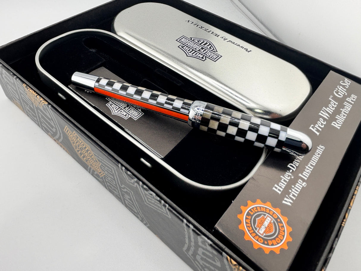 Waterman Harley Davidson Phileas  Free Wheel gift set  - Roller Ball Pen