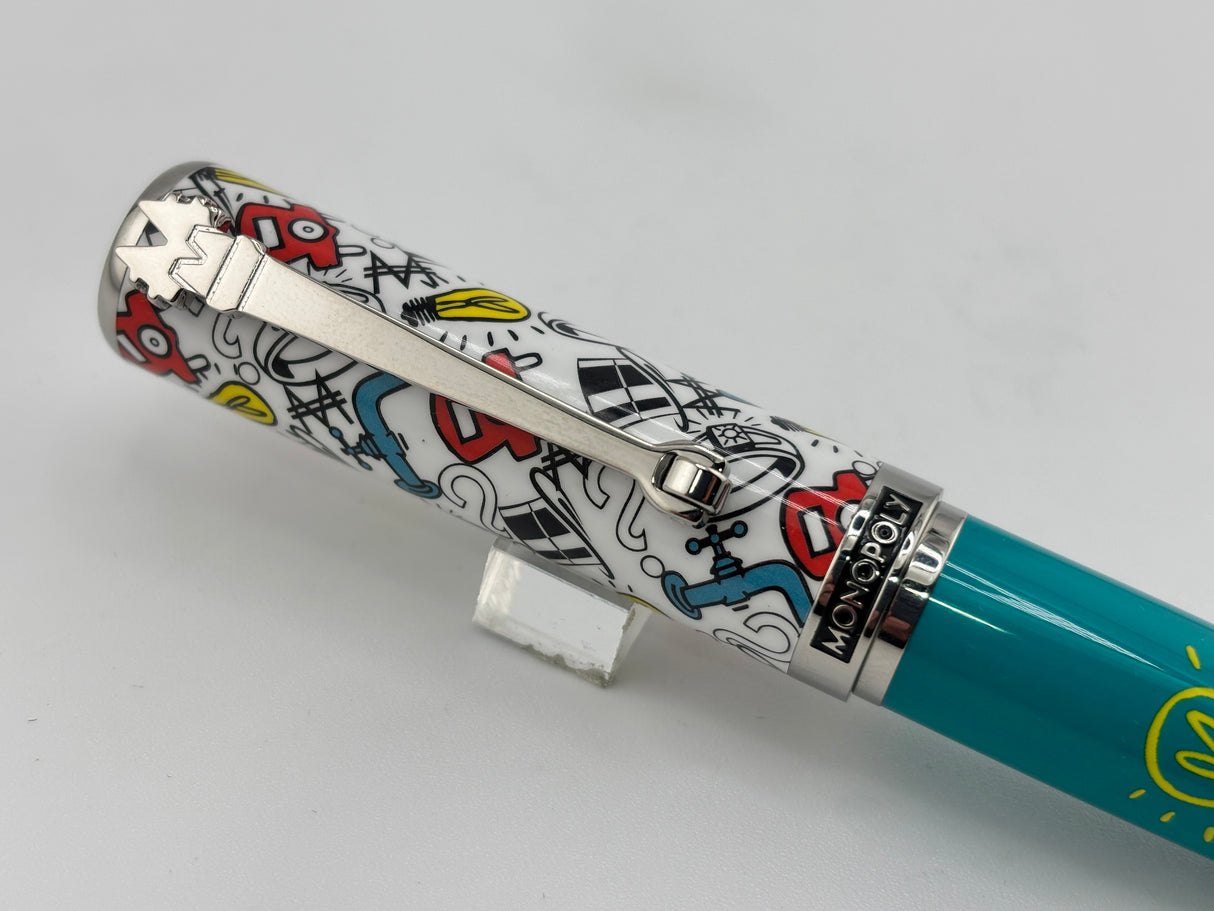 Montegrappa Monopoly "Genius"  Edition  Fountain Pen - Medium Stainless Steel Nib