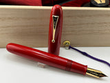 Namiki Emperor Vermilion Urushi Fountain Pen - The Grail of the Namiki Urushi!  - Fine/Medium 18kt Gold Nib