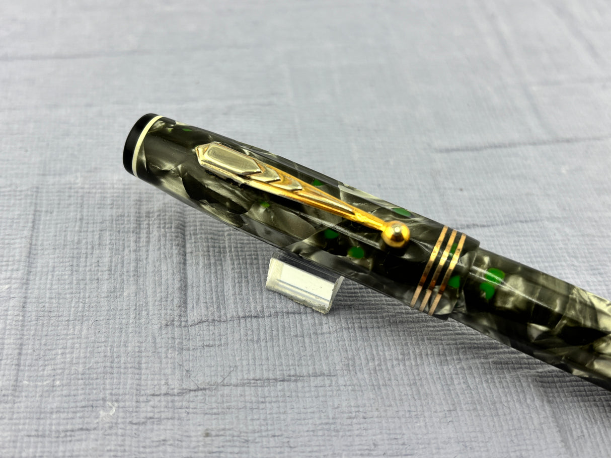 Parker Parkette Deluxe  Grey Marble - Fountain Pen