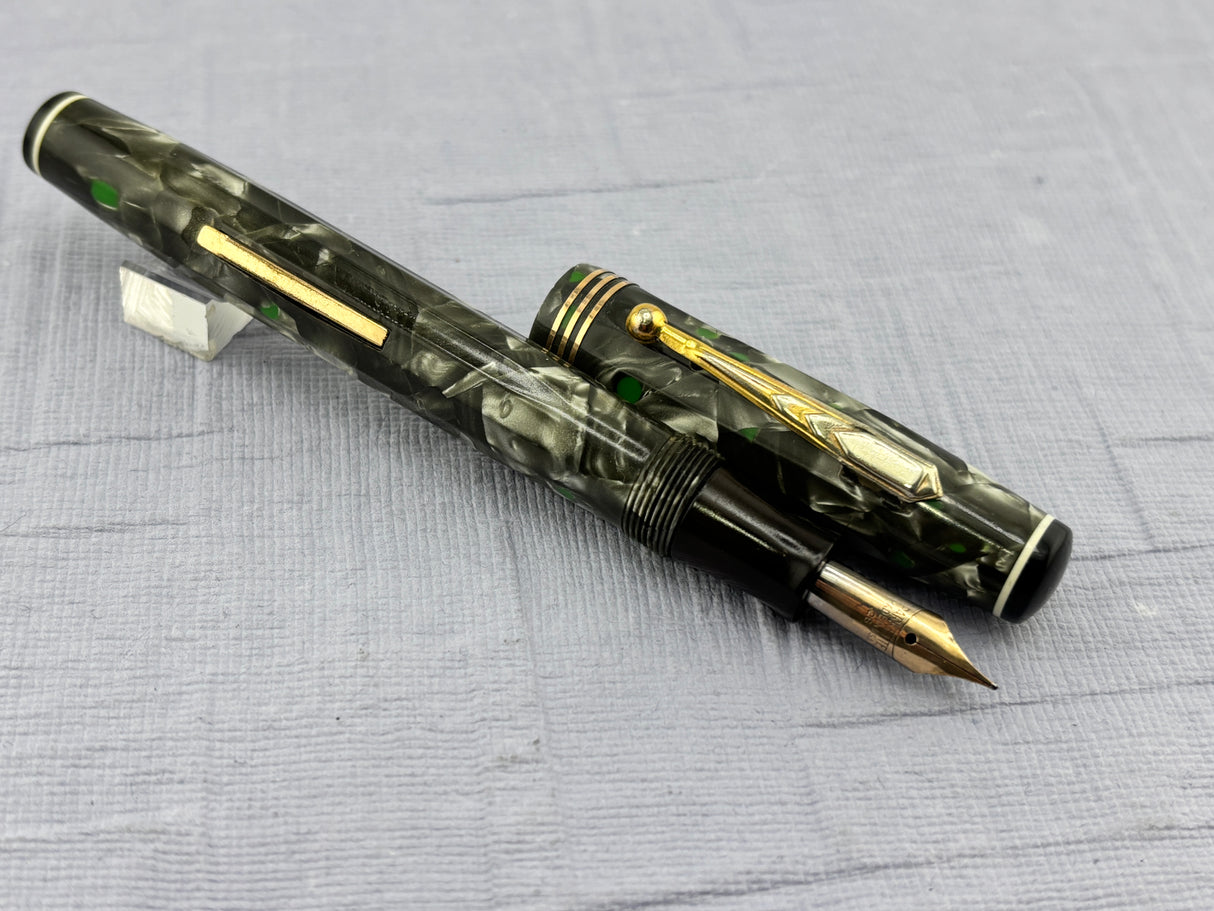 Parker Parkette Deluxe  Grey Marble - Fountain Pen