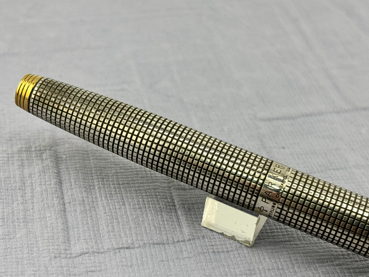 Parker 75 Cisele Sterling Silver  -  Fountain Pen
