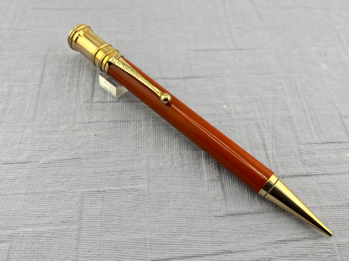 Parker Duofold Senior Orange Pencil   - Mechanical Pencil