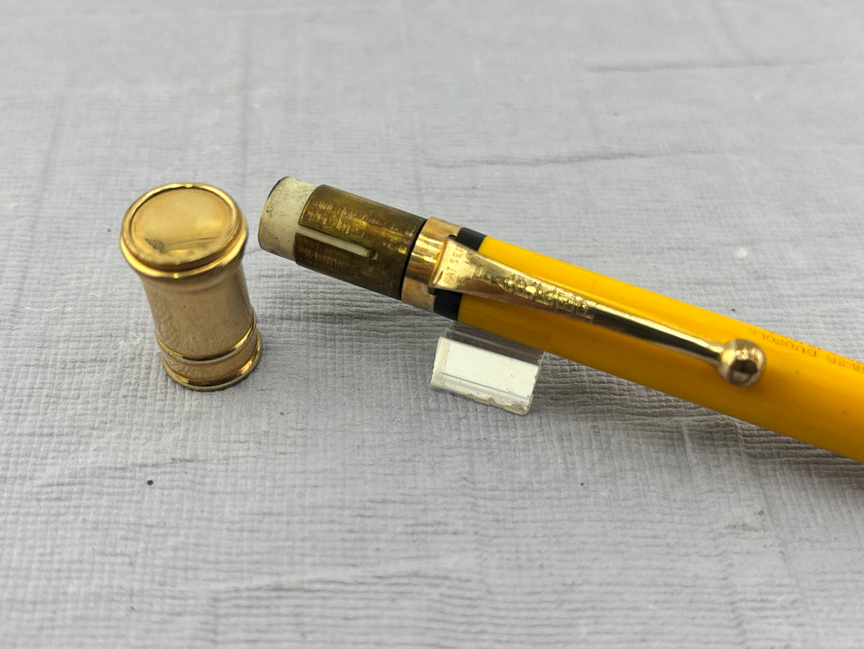 Parker Duofold Pencil Mandarin Yellow  - Mechanical Pencil
