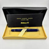 Pelikan Souveran M405 Dark Blue 14K Fountain Pen F Nib Rare - Fountain Pen