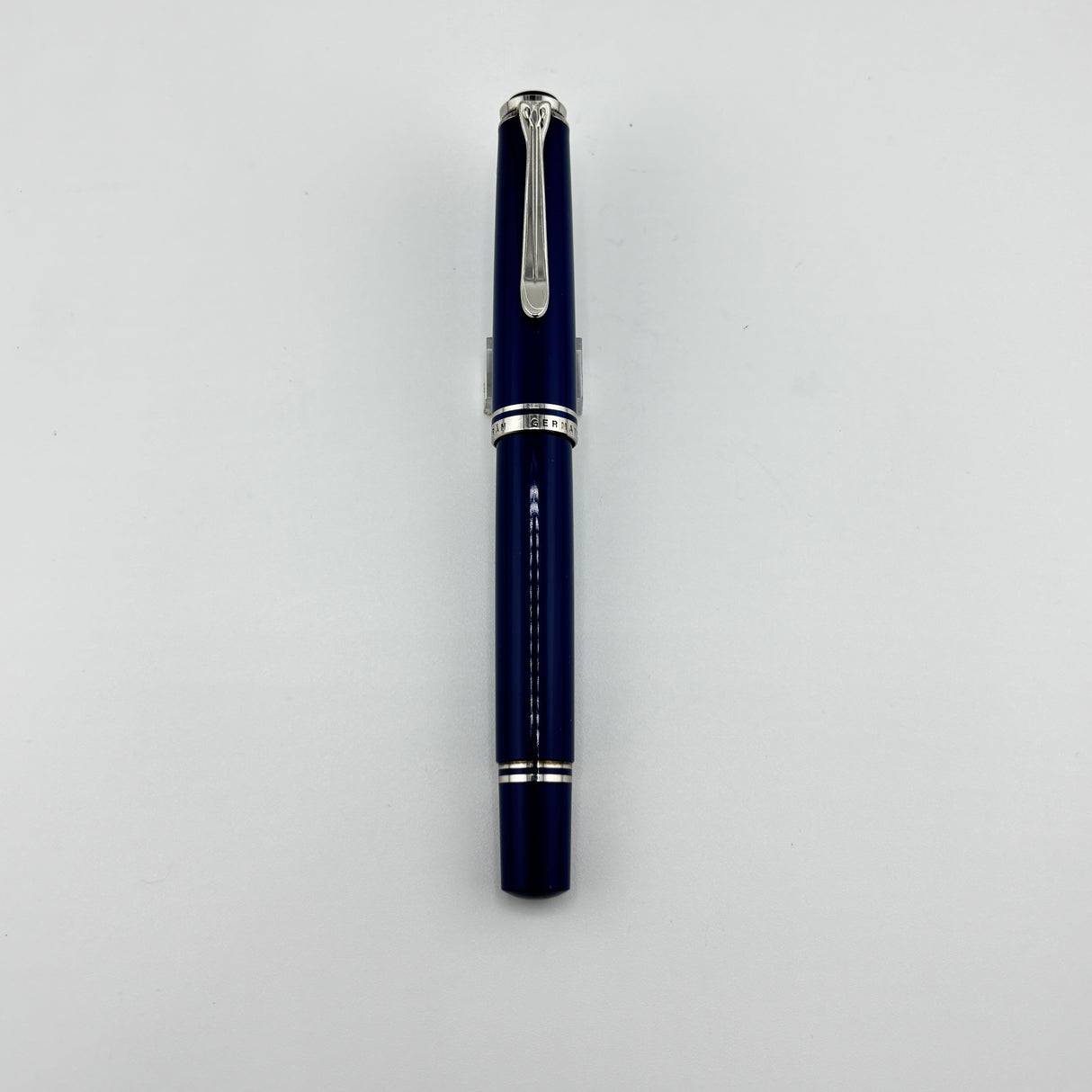 Pelikan Souveran M405 Dark Blue 14K Fountain Pen F Nib Rare - Fountain Pen