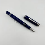 Pelikan Souveran M405 Dark Blue 14K Fountain Pen F Nib Rare - Fountain Pen