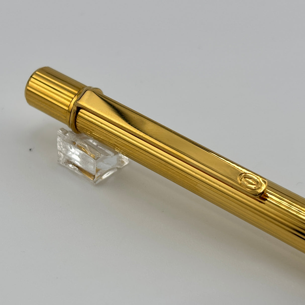 Cartier Ballpoint Pen - Must de Cartier Gold Plated 10 Microns - Circa 1985