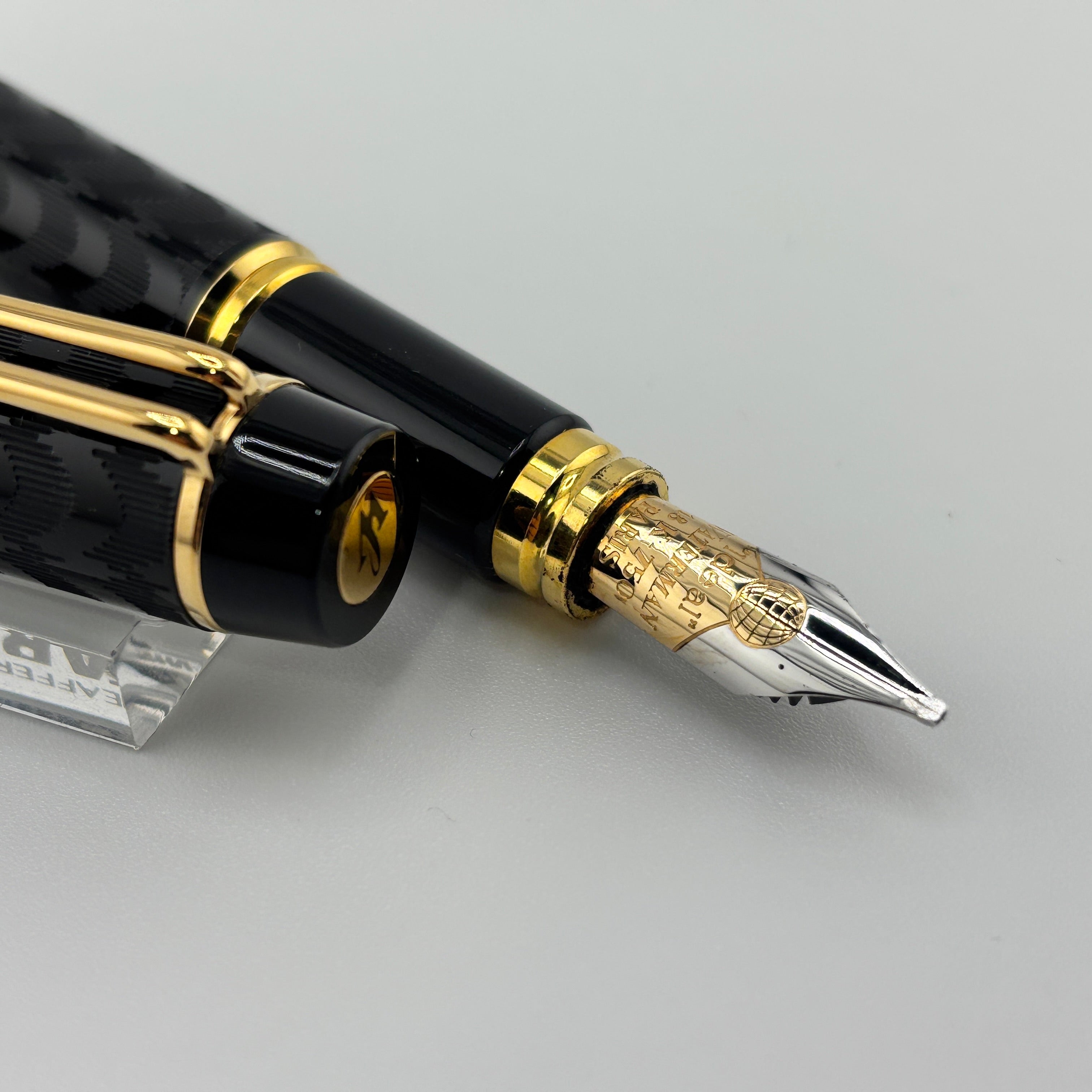 Waterman Le Man Opera Black Chased Fountain Pen – Fountain Pen