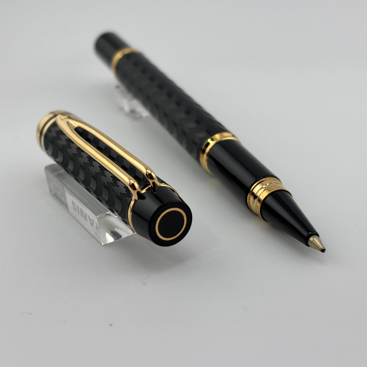 Waterman Le Man Opera Black Chased Rollerball