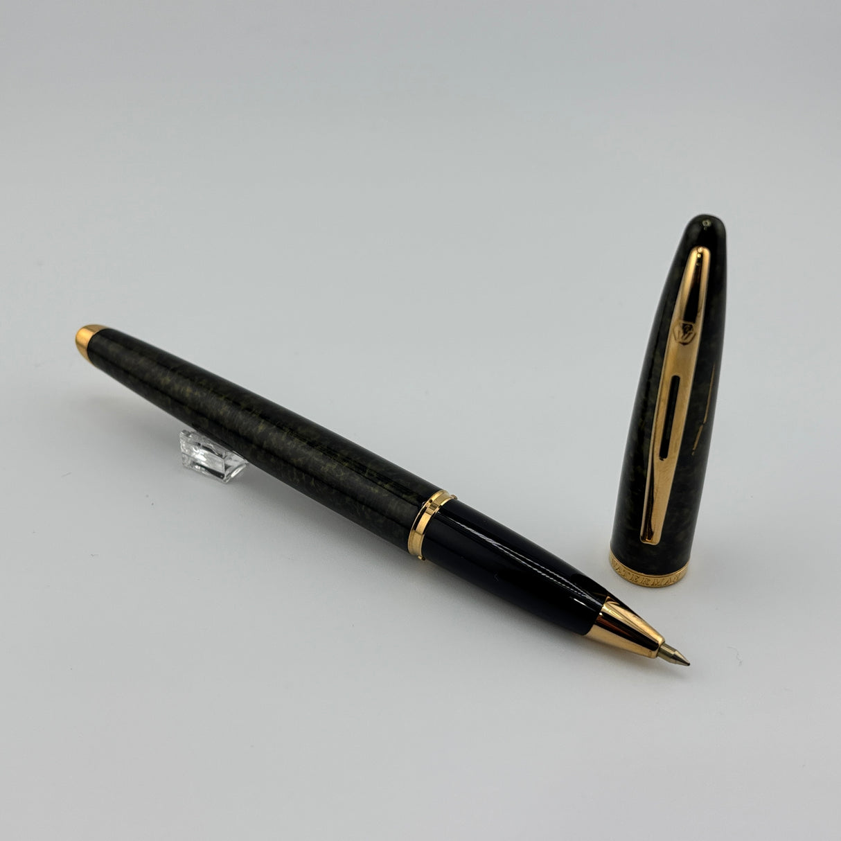 Waterman Carene Green Shimmer Rollerball