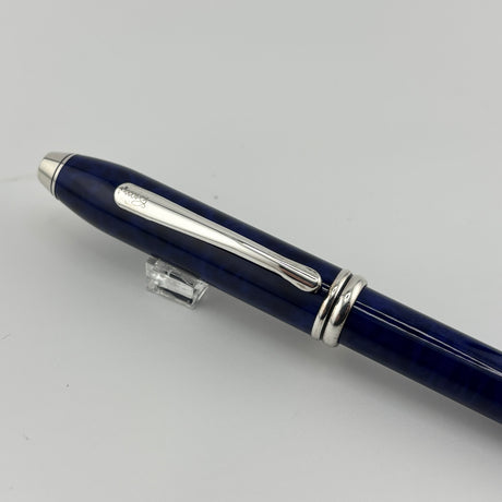 Cross Townsend  Cyber Marbled Blue Selectip Rollerball - Made in USA
