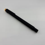 Rotring #600 Gold Black Metal Fountain Pen - Medium 14kt Gold Nib