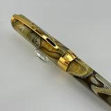 Visconti Honey Almond Opera Fountain Pen - Medium 14kt Gold Nib