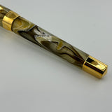 Visconti Honey Almond Opera Fountain Pen - Medium 14kt Gold Nib